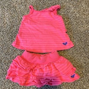 Roxy Sz 6/9 Month Summer Outfit